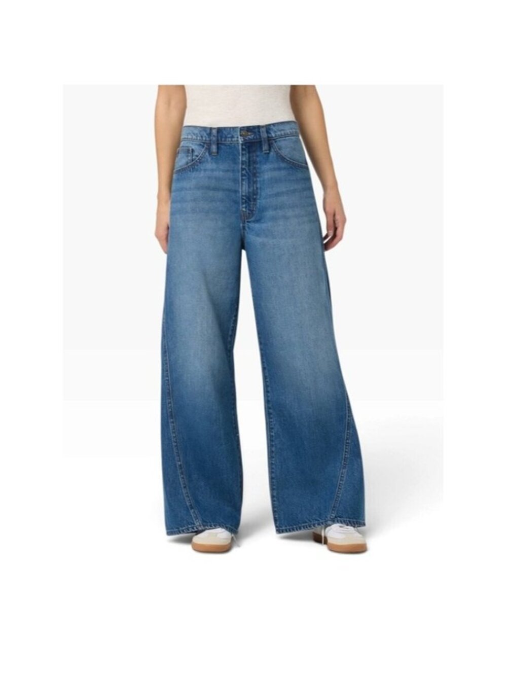 HUDSON Jolene Wide Leg Seamed Jean Nubra Size 30 NEW